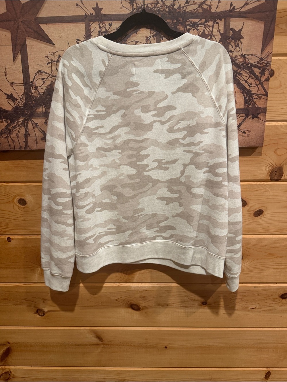 Calvin Klein Jeans Neutral Camo Logo Sweatshirt - Picture 3 of 4